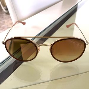 Ray ban round double bridge sunglasses